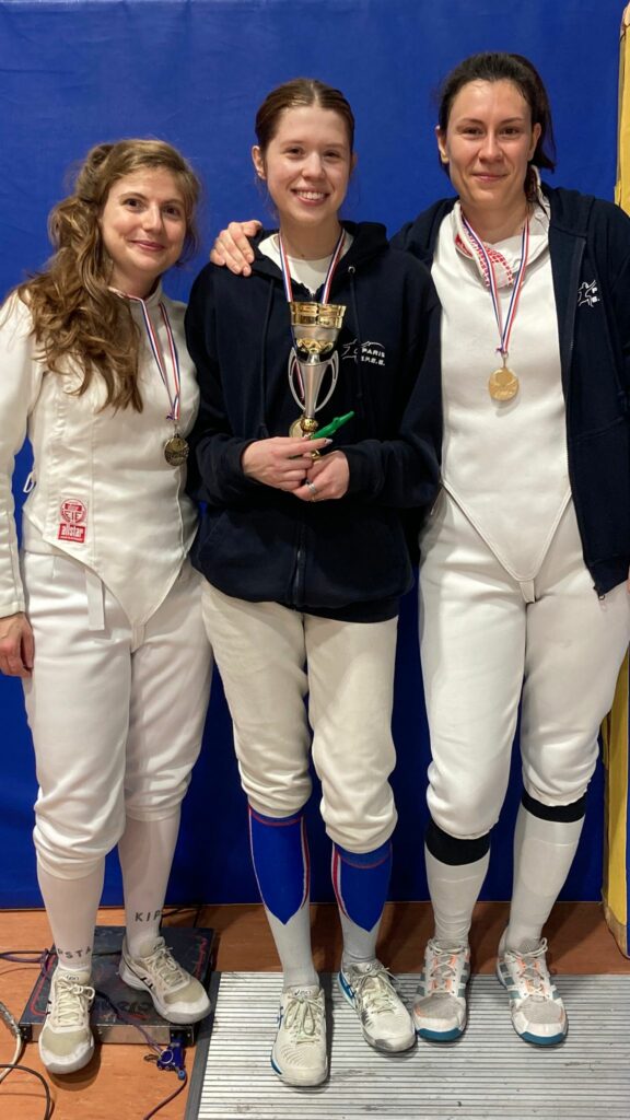 Paris EPEE équipe dames